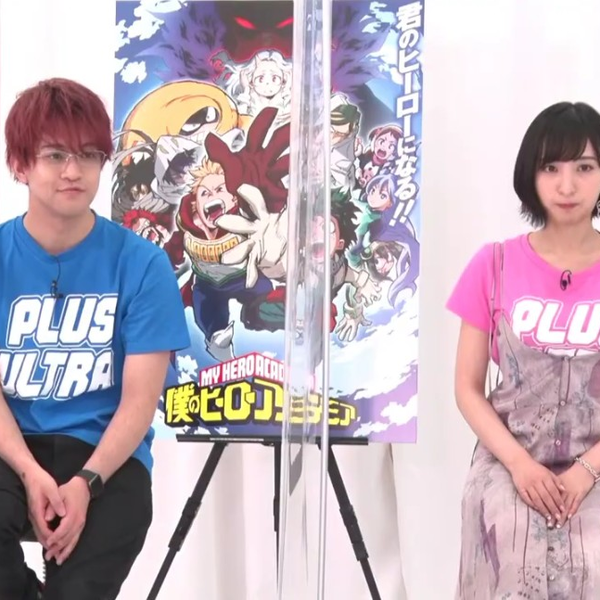 山下大輝 佐倉綾音 サイン入りTシャツ 僕のヒーローアカデミア