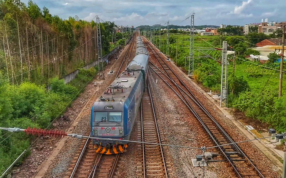 【黎湛线】5537金城江大破车,升级了【黎湛线上的火车】ss70026换端