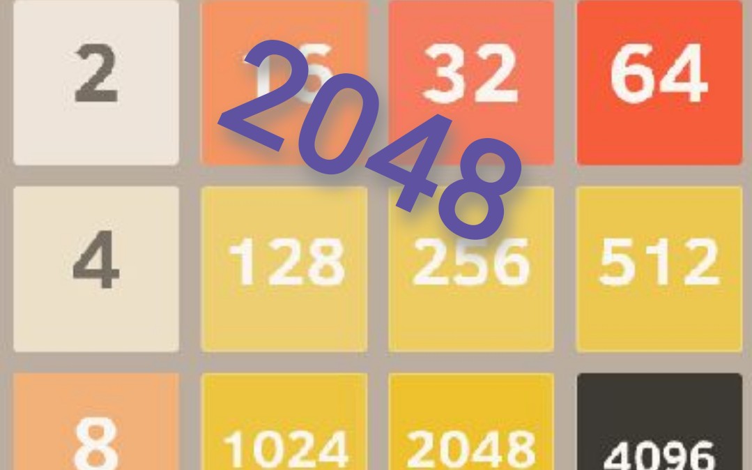 【2048】极限手速!8分钟绝境化生极速通关2048哔哩哔哩bilibili