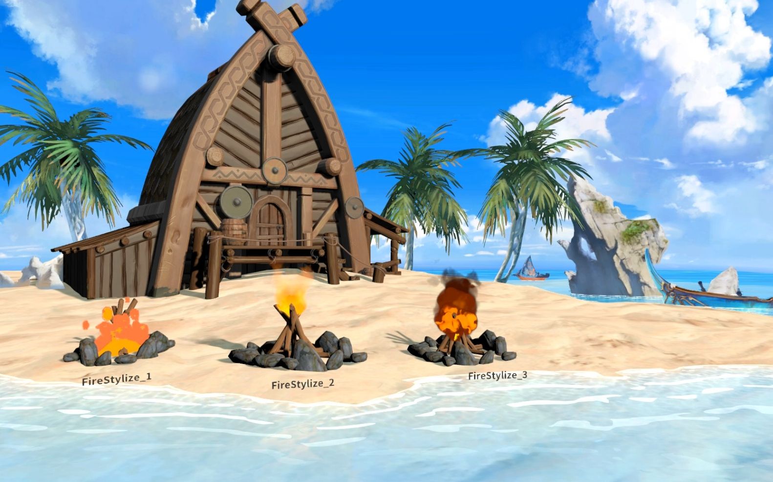 【ta练习】风格化小场景练习