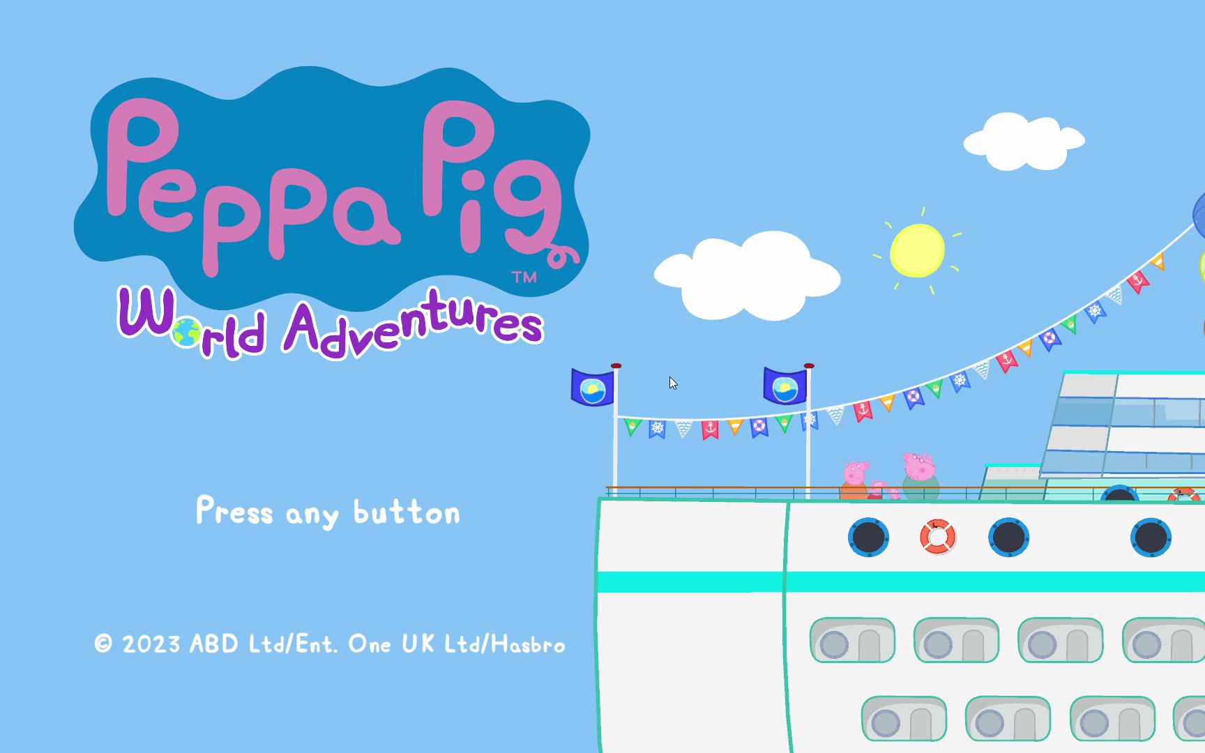 [图]【陆晨】《小猪佩奇：世界大冒险 Peppa Pig : World Adventures》试玩