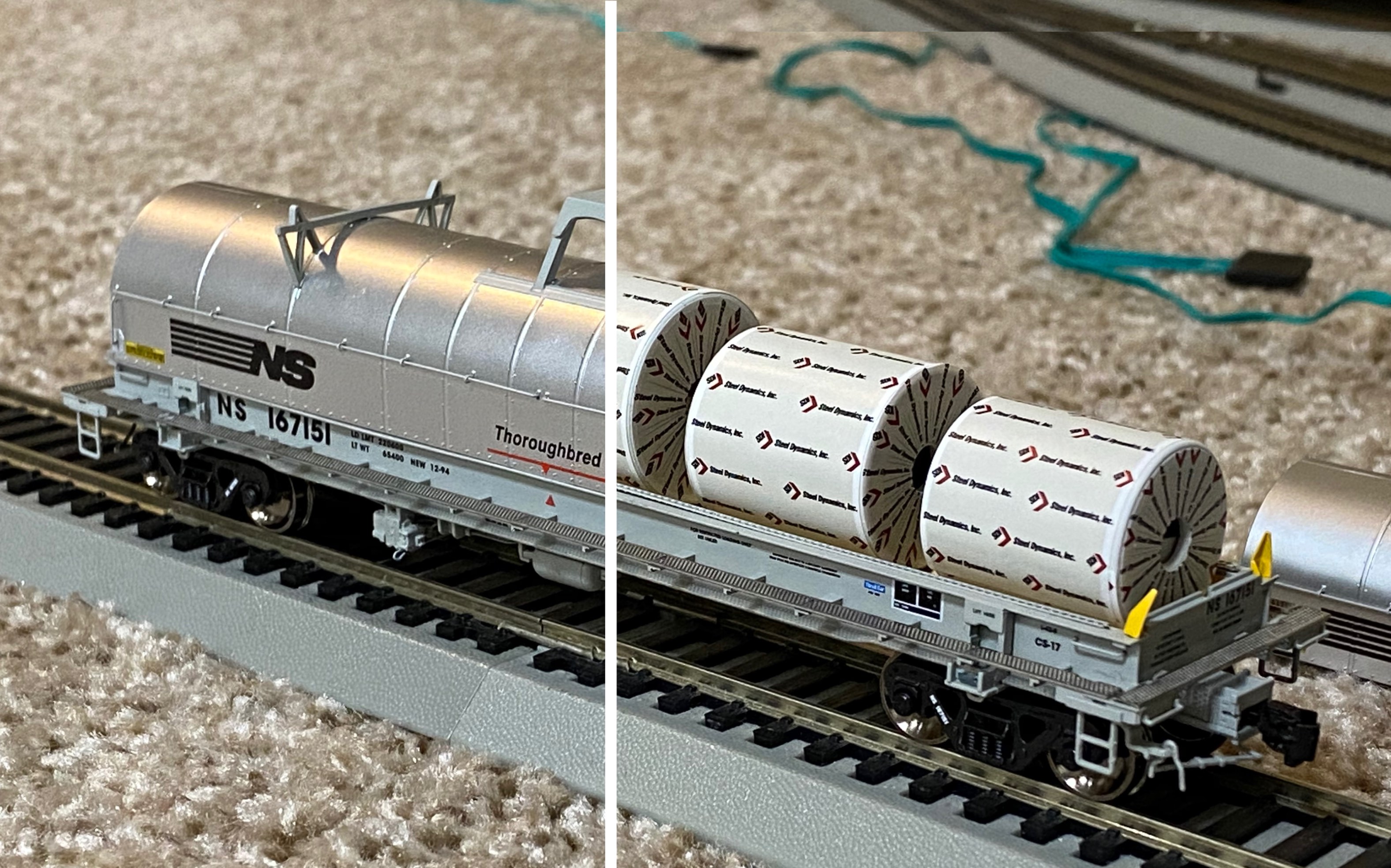 火車模型測評ho比例scaletrainsrivetcounterthralltrinity42尺捲鋼車