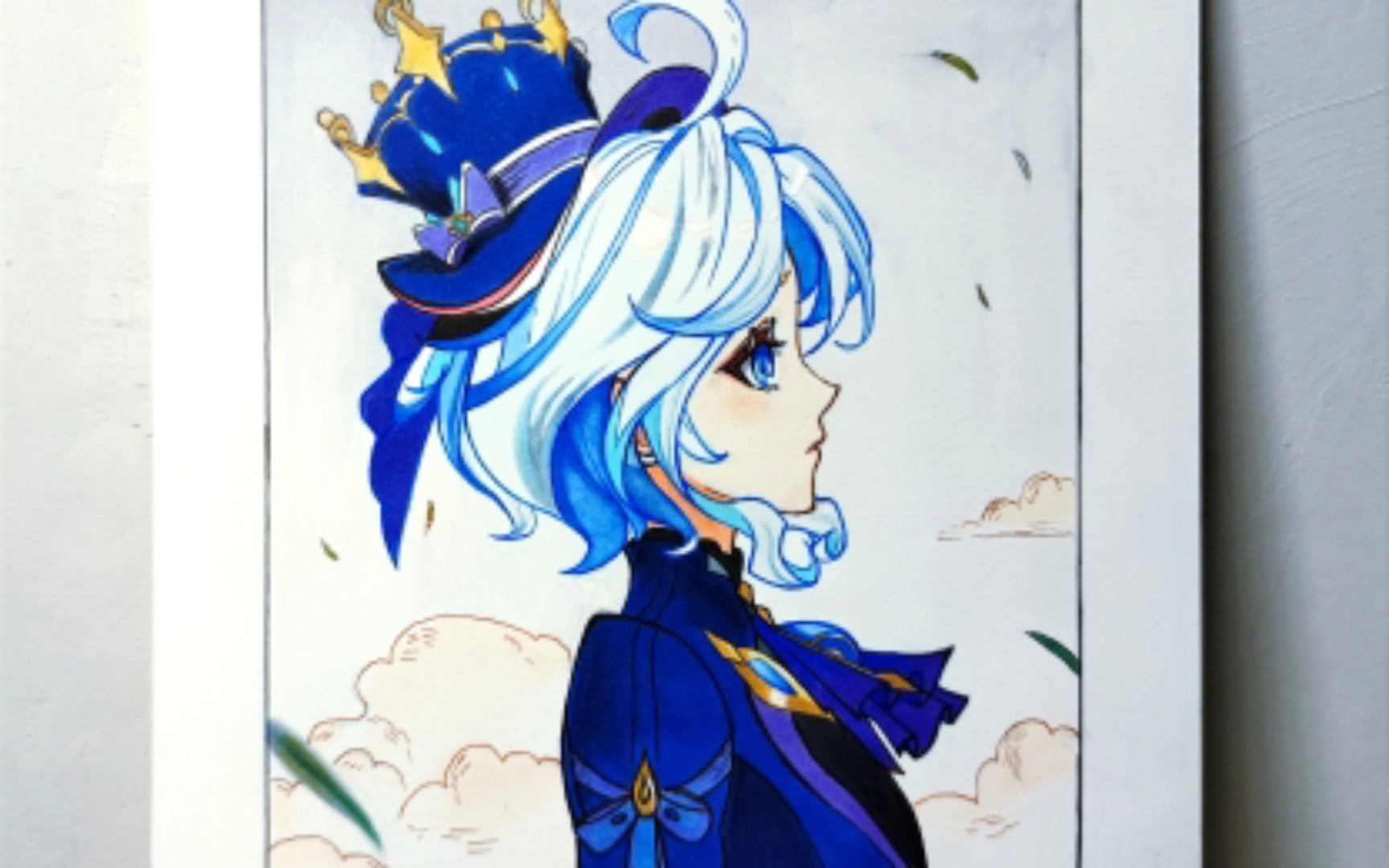 原神芙宁娜[马克笔手绘]