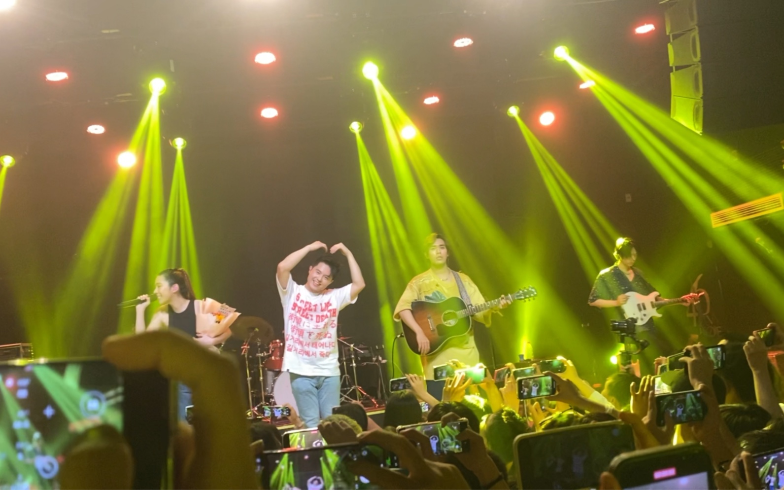 告五人"在这座城市遇见你"巡回演唱会 长沙站《爱在夏天》_哔哩哔哩