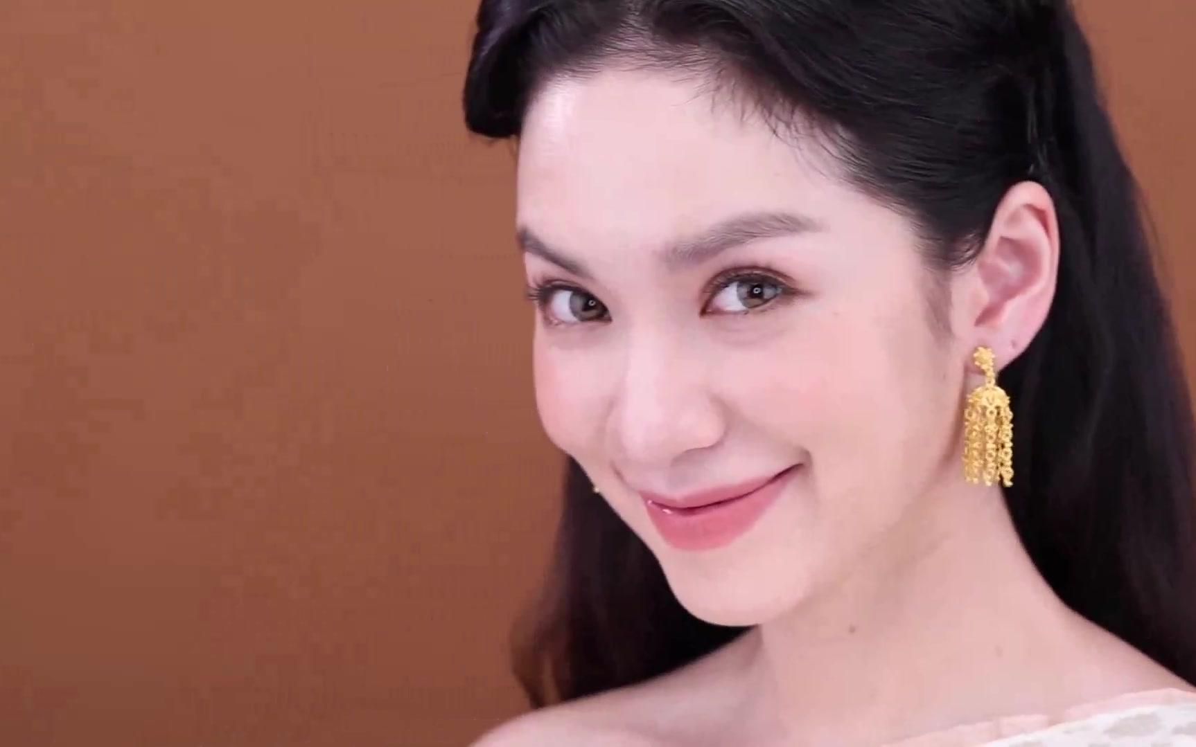 泰国美妆视频分享泰剧天生一对女主角bella仿妆发型karekedmakeuplook