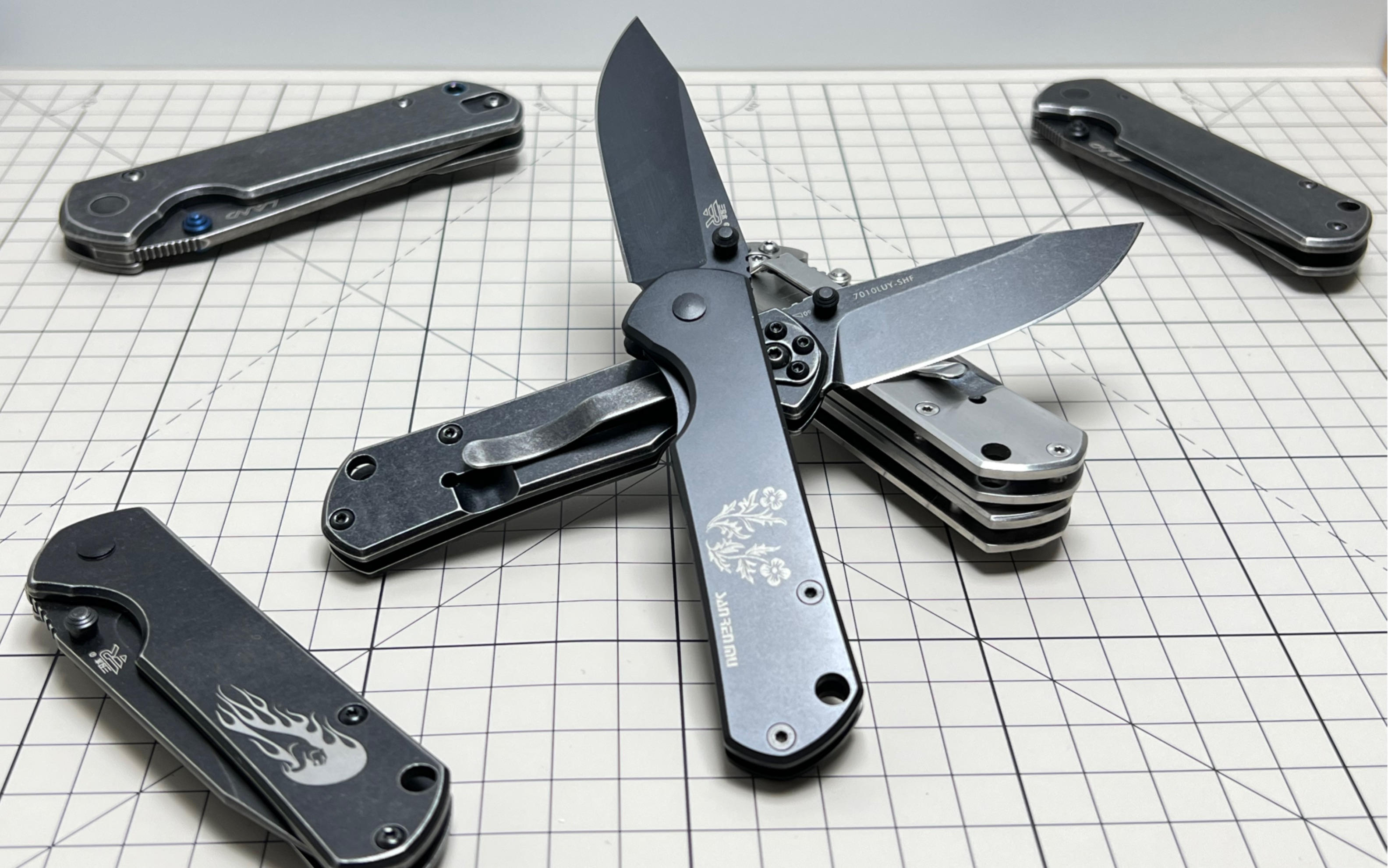 三刃木7010新旧款外观简单对比