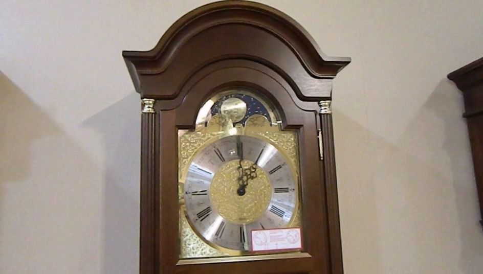 精致简约德国客厅落地钟德国赫姆勒落地钟 钟声清晰悠扬