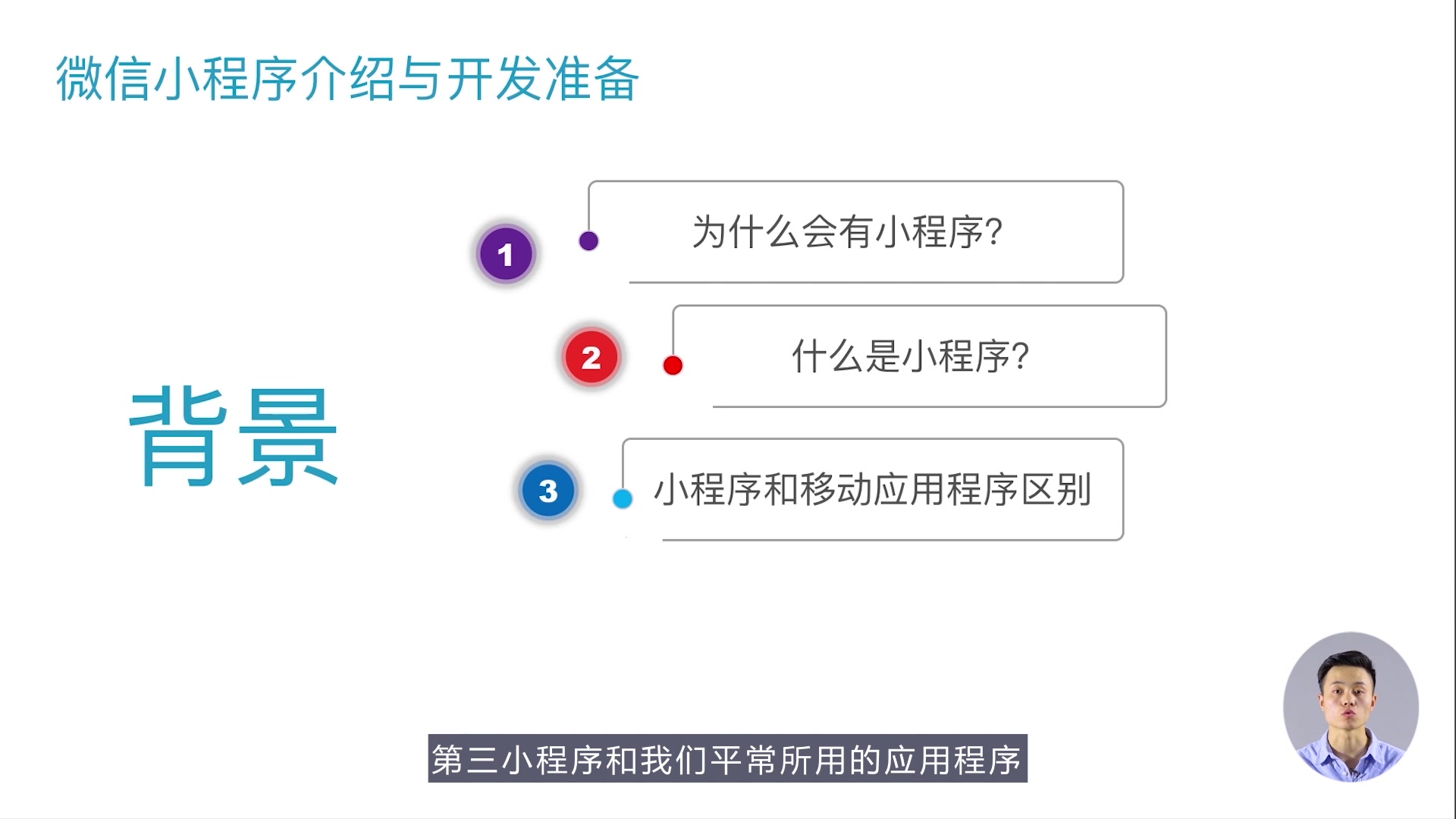 01丨小程序的背景哔哩哔哩bilibili