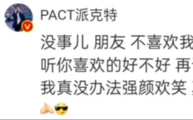 【派克特回应被网友说输不起】“我真没办法强颜欢笑”哔哩哔哩bilibili