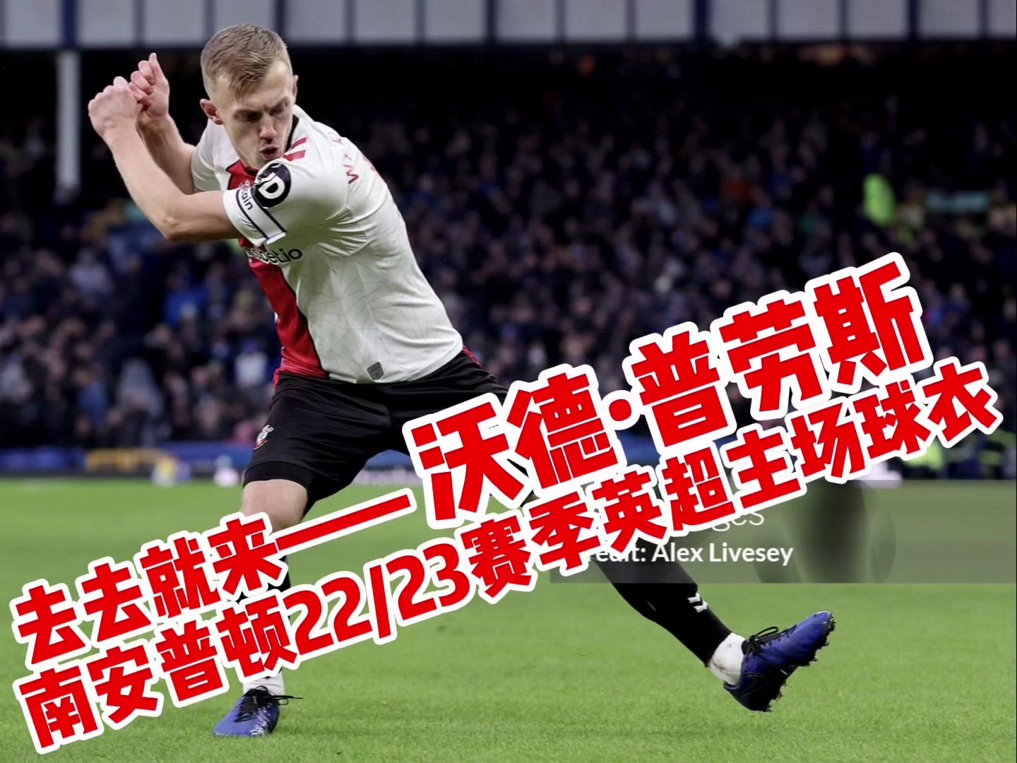 【去去就来】沃德普劳斯南安普顿22/23赛季英超主场球衣