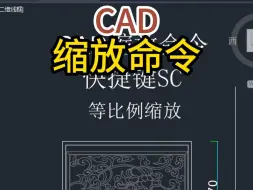 Tải video: CAD缩放命令