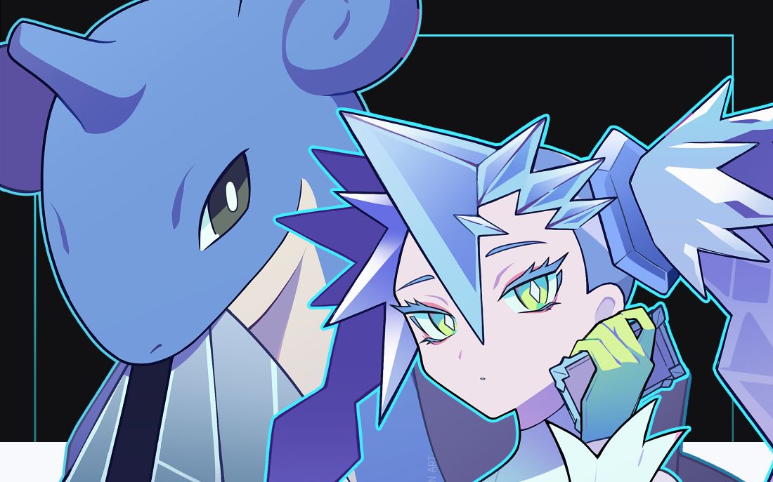 宝可梦02初音未来x拉普拉斯02同人合集02冰系的上班族就很cool