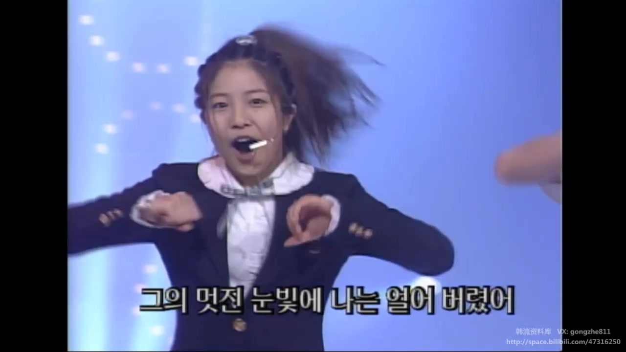 [图]【720P】BoA - Don't start now (SBS 人气歌谣 2001年2月25日)