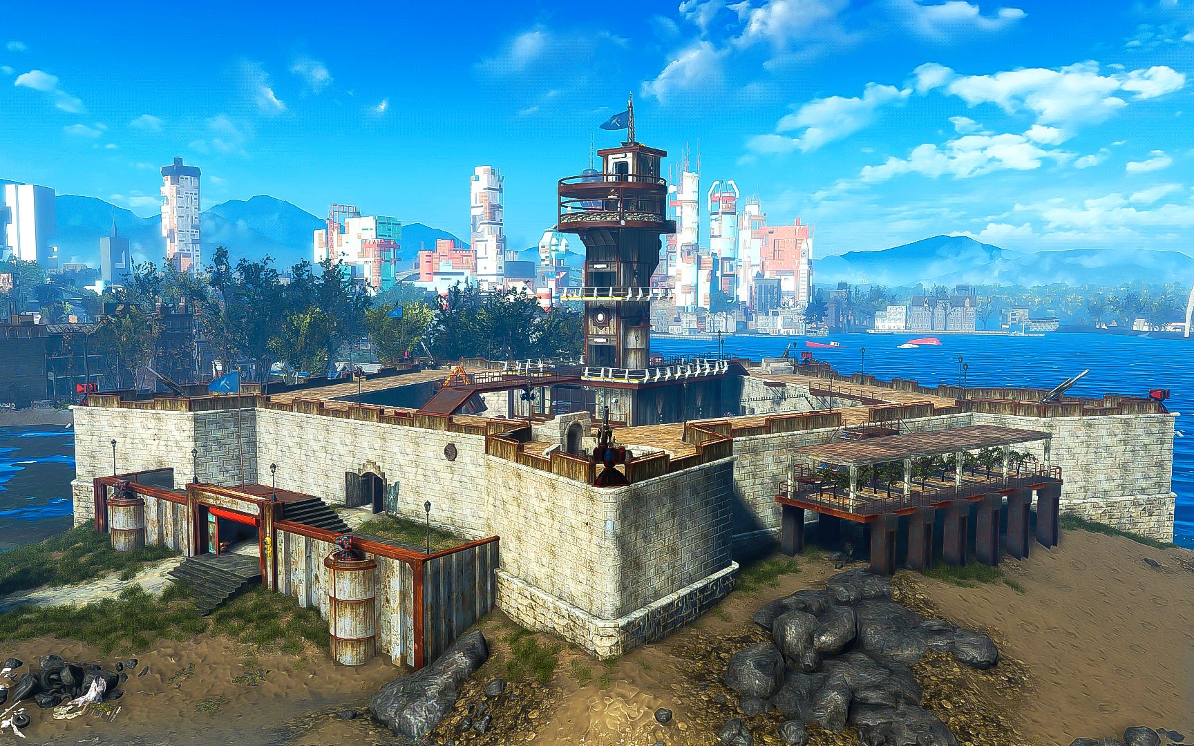 辐射4基建狂魔:义勇军城堡的重生,让联邦义勇军的大本营再次"伟大"!