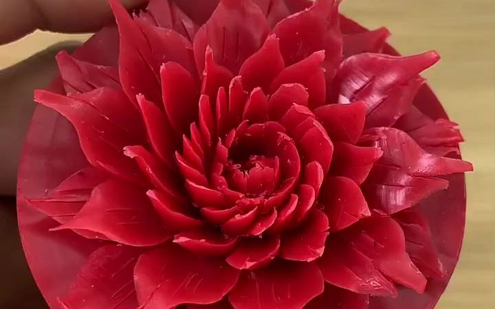《香皂雕花》