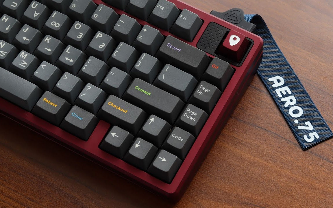 【油管】graystudio aero.75 键盘评测 - 系好安全带!