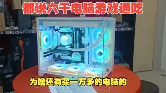 网友说玩个游戏六千以上的机器都是浪费，那这一万多的电脑干啥用