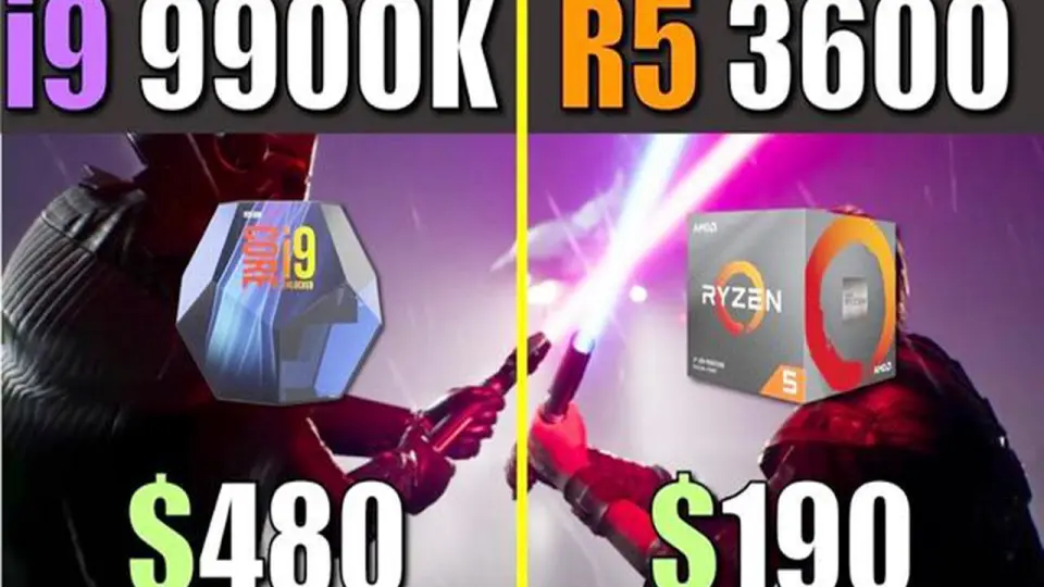 Ryzen 5 3600 i9 9900k hot sale