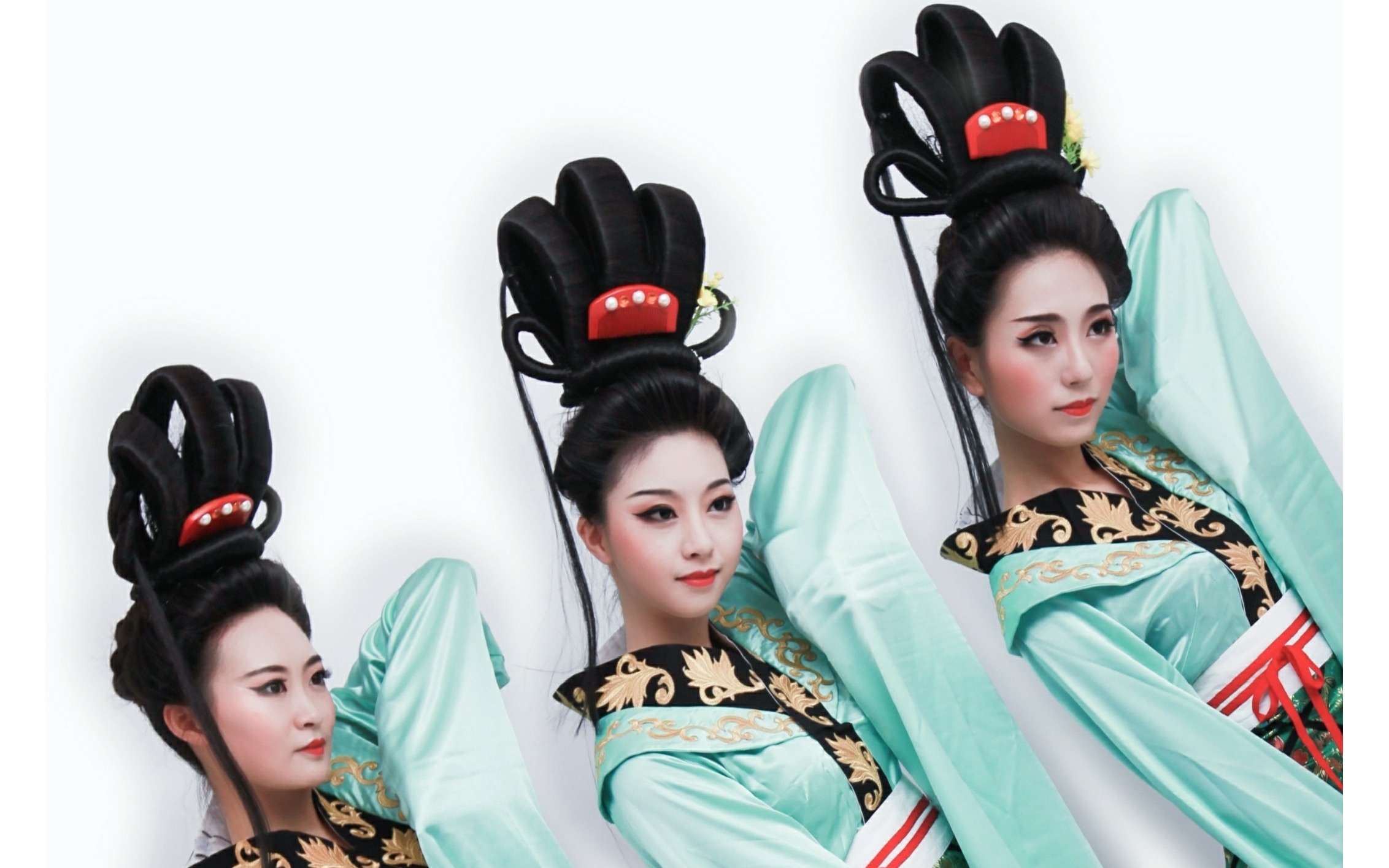 汉潮又月汉舞团踏歌翻跳北舞版汉唐古典舞上海市民文化节演出现场p1