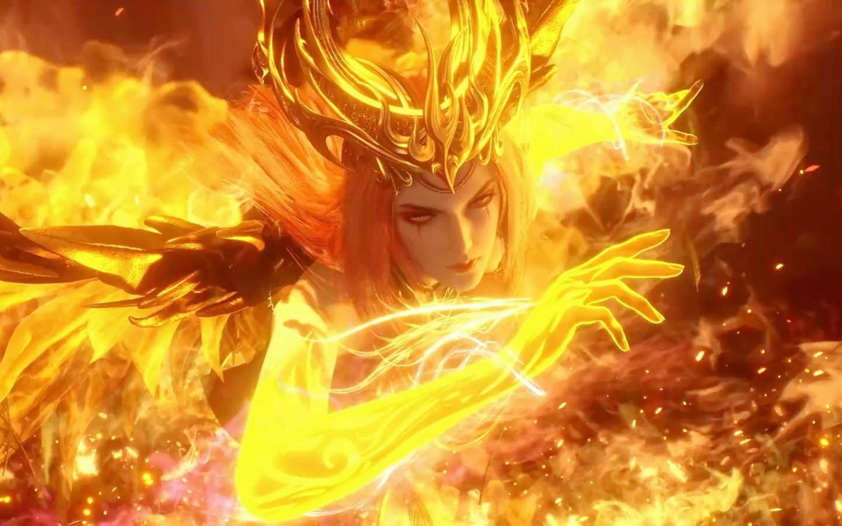 九万年陨落金乌的焚烧之痛!女魃变成了传说中可憎的旱魃!