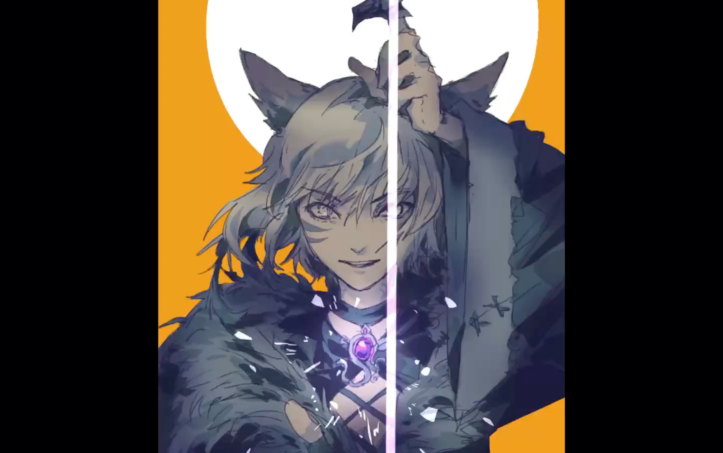 【procreate】ff14 摸摸雅喵ww