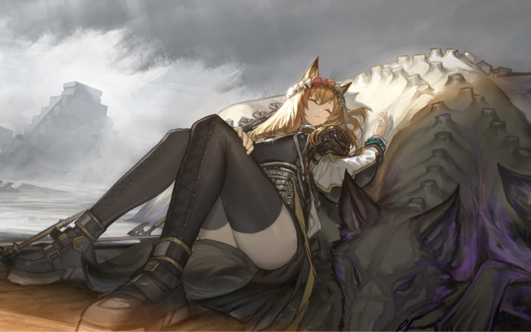 【明日方舟】【刻俄柏的灰蕈迷境】狙击队(轻松?)通关隐藏结局"墓碑"