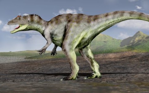 食蜥王龙生存进化图片