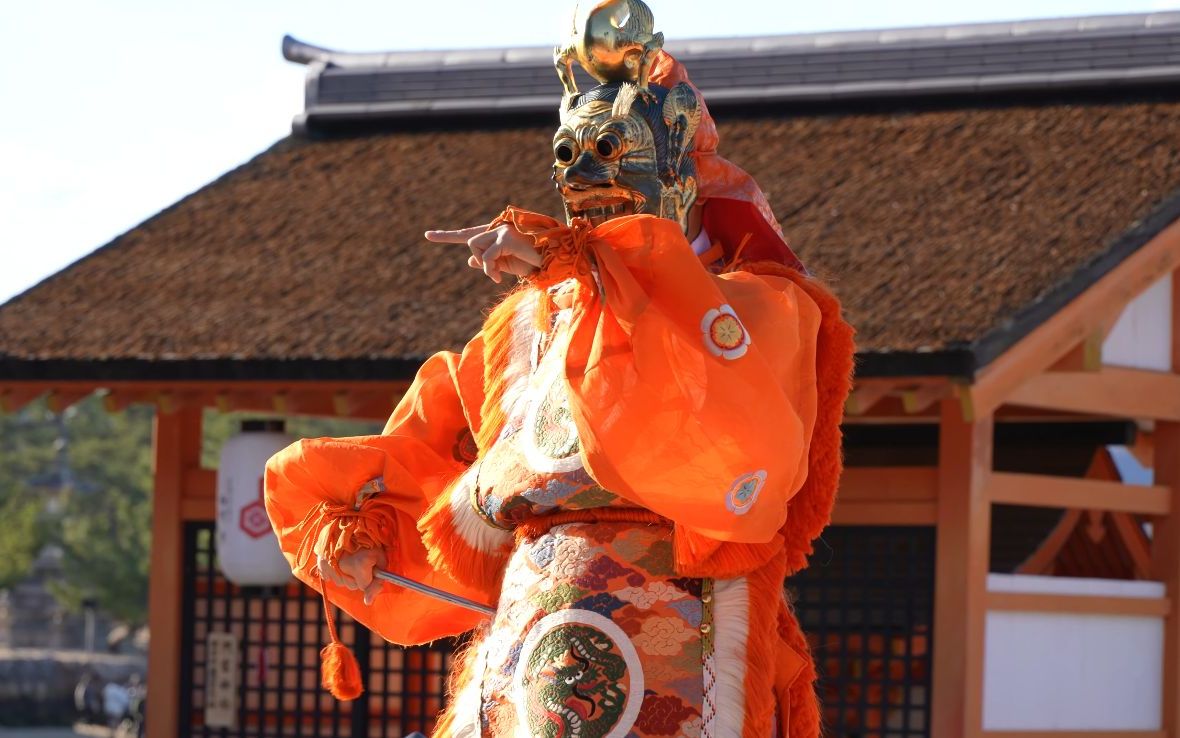 日本雅楽 舞乐 兰陵王入阵曲 严岛神社