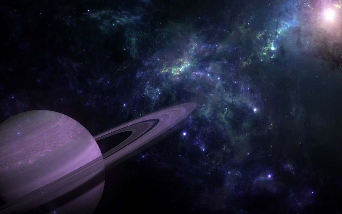 视频素材 ▏k1864 4k画质科幻浩瀚宇宙星球陨石行星银河太阳系led屏幕