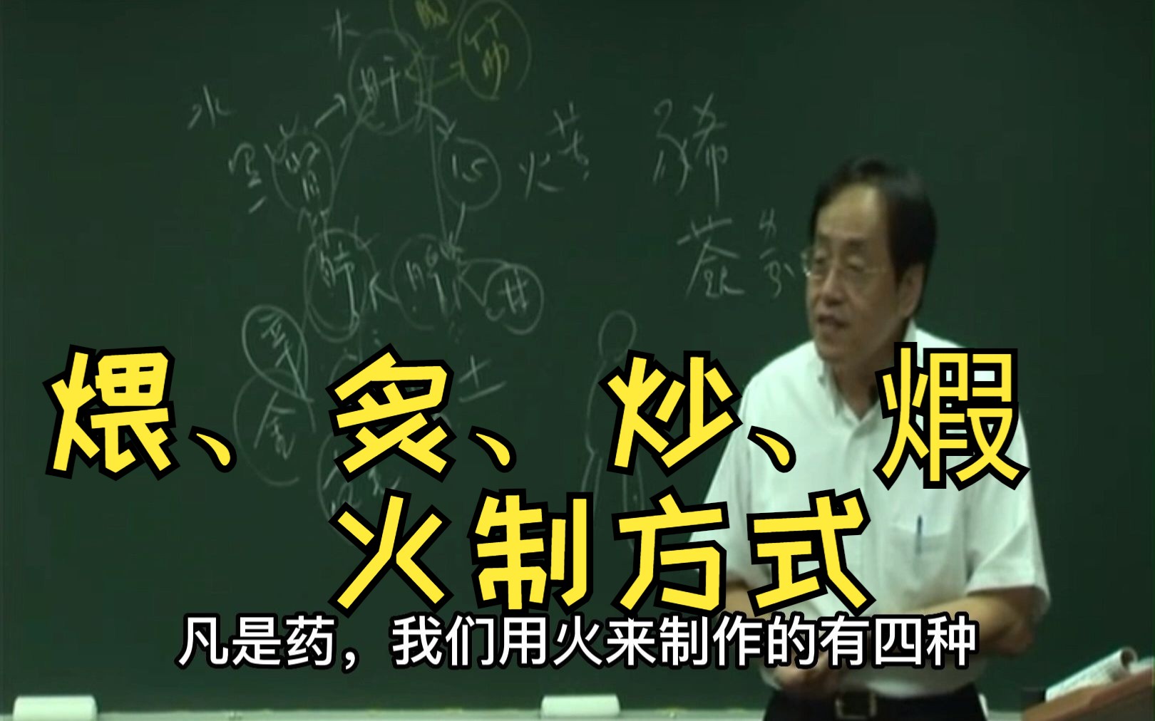 28倪海厦:煨、 炙、炒、煆中药的4种火制方式哔哩哔哩bilibili