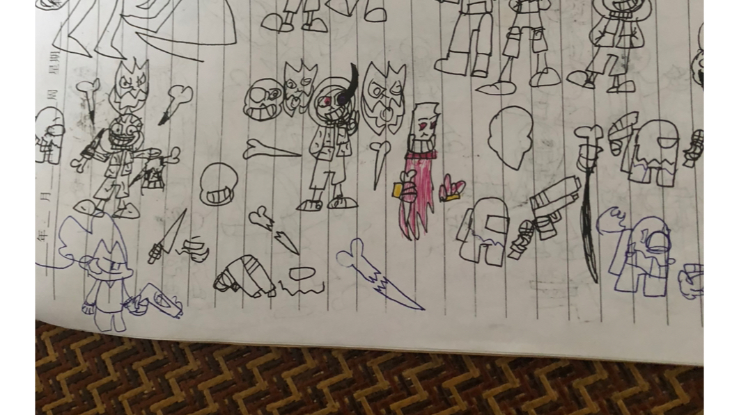 【300粉纪念】sans绘画史(二-三年级)