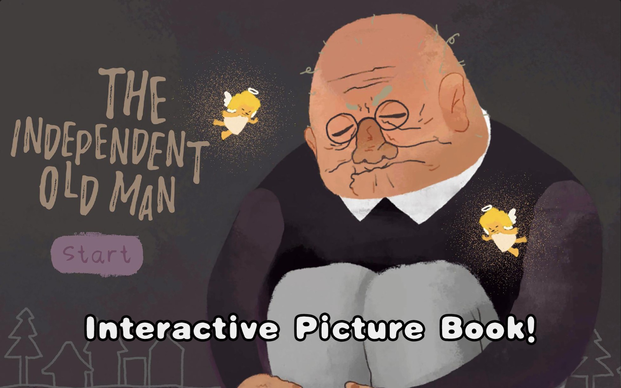 interactive picture book | the independent old man