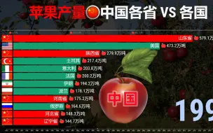 Download Video: 中国各省VS各国苹果产量TOP 12，陕西：在座的都是弟弟！