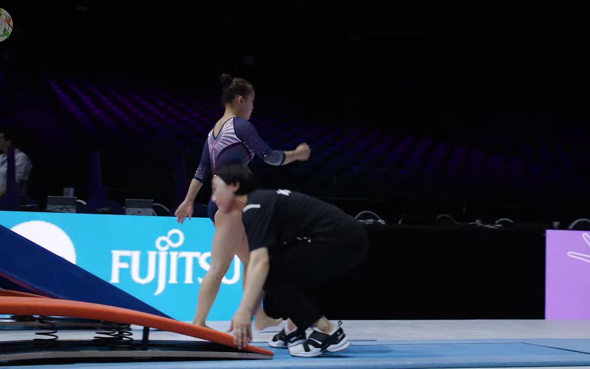 Yeo Seojeong (KOR)  VT  Podium Training  2023 World Championships Antwerp哔哩哔哩bilibili