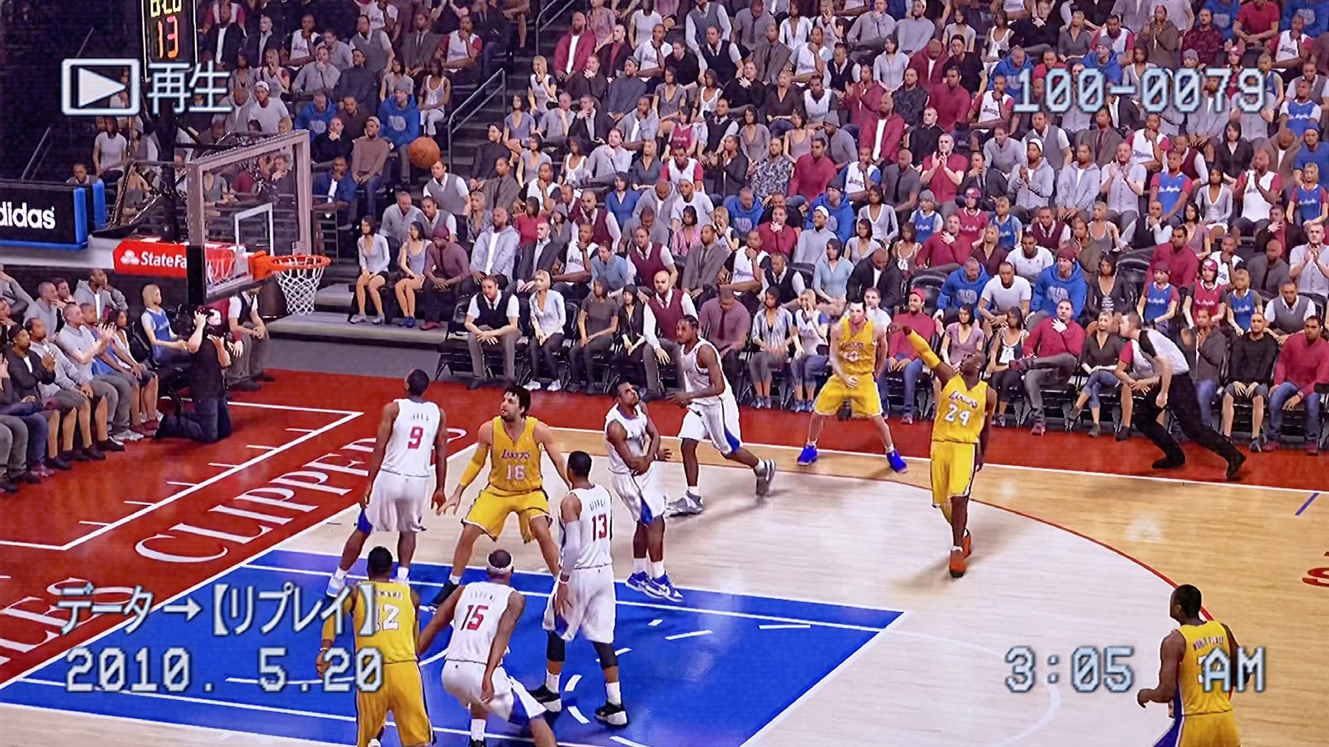 [图]nba2k14次世代科比是这样打球的