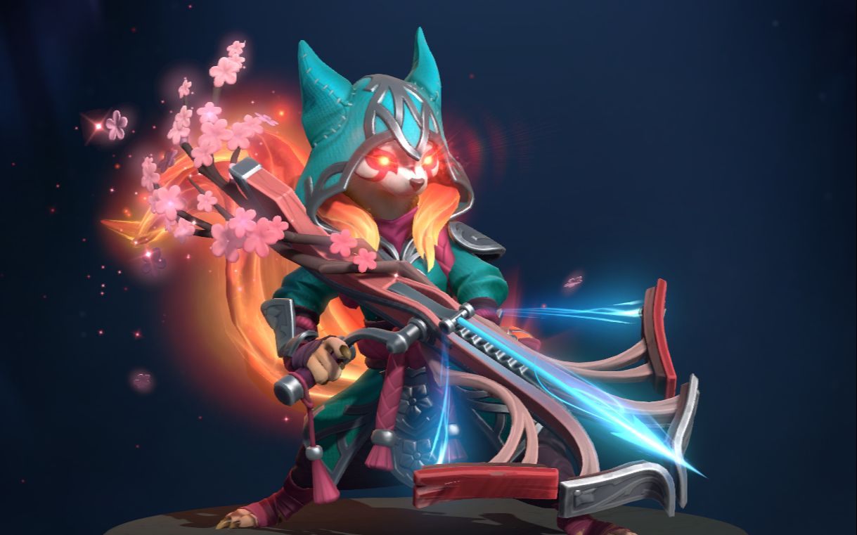 活动  【dota2 ti延魔魇庭】脑子进橡子,火焰妖狐小松鼠一览!