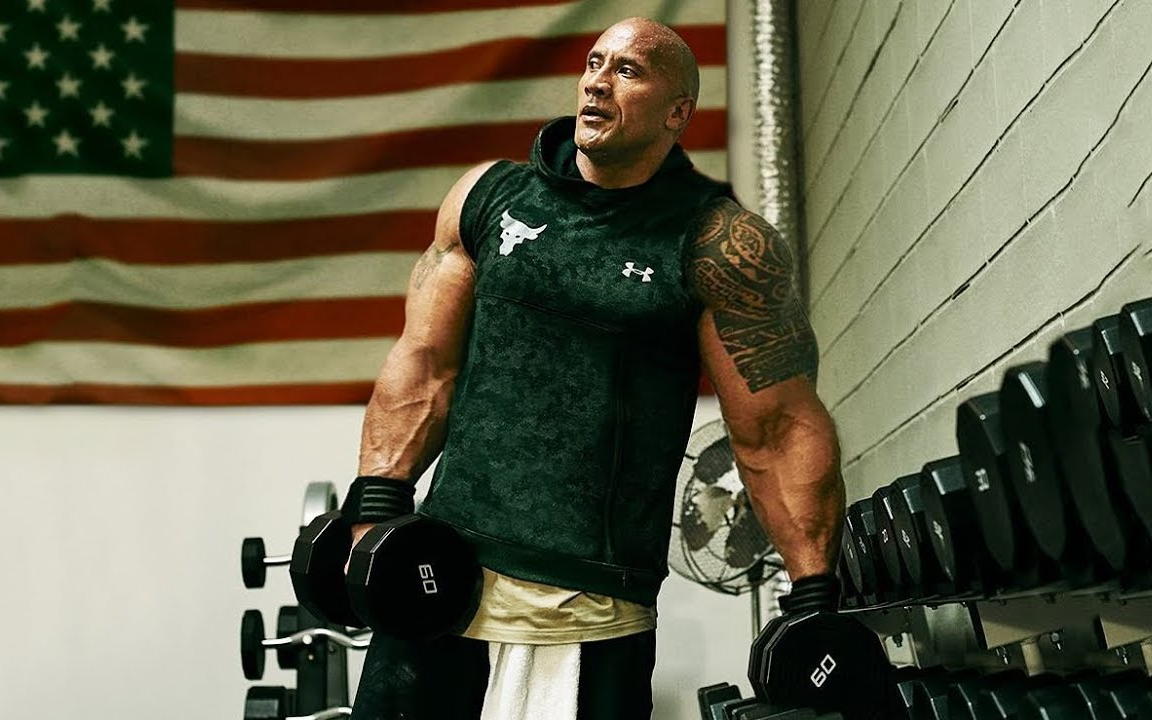 【男神健身】德韦恩"摇滚"约翰逊2018年训练