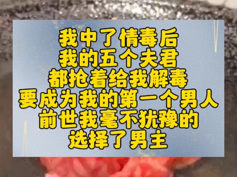 我中了情毒后我的五个夫君都抢着给我解毒要成为我的第一个男人前世我毫不犹豫的选择了男主哔哩哔哩bilibili