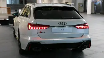 Descargar video: 2023 Audi RS6 - Wild Station Wagon!