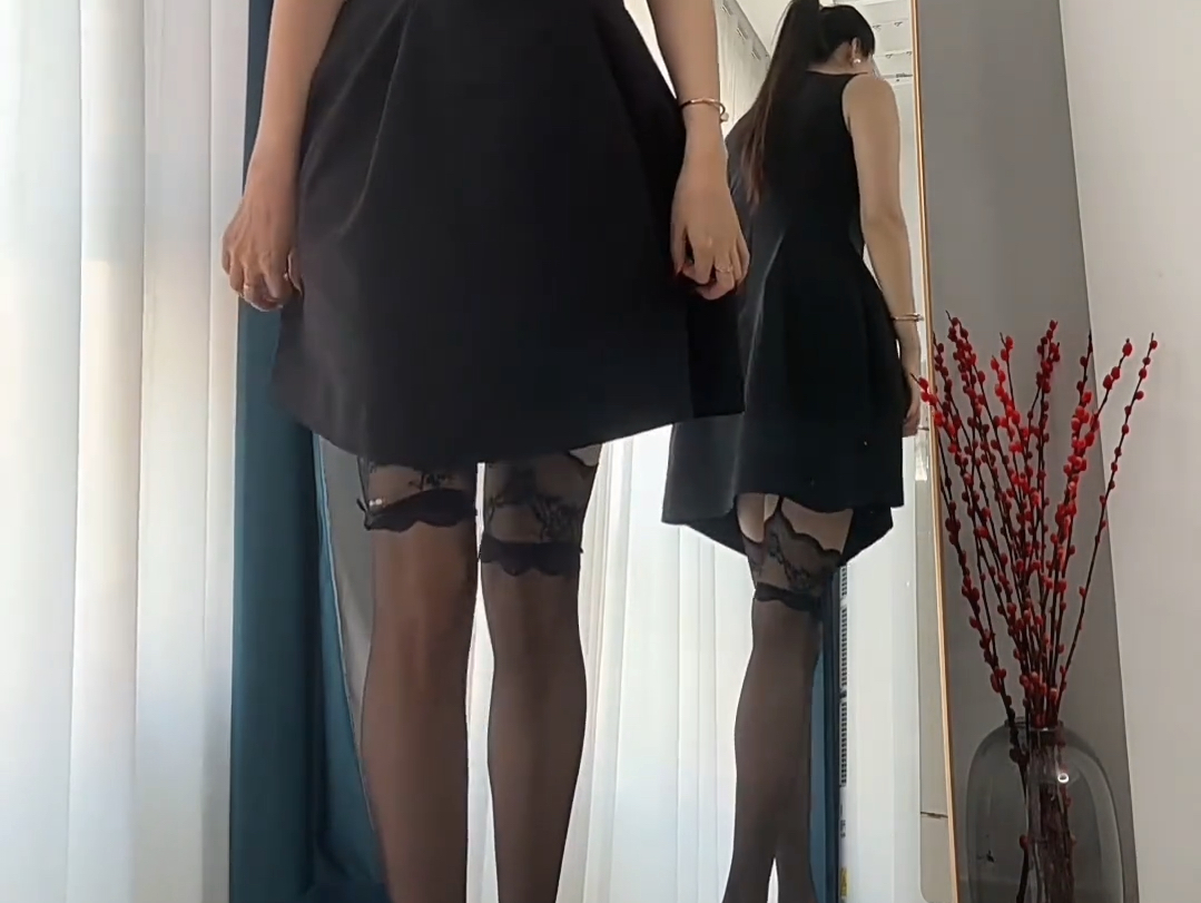 吊带黑丝袜你爱了吗