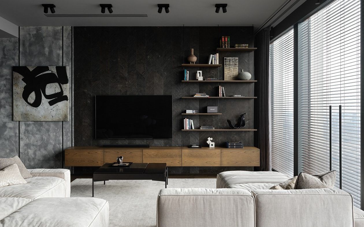 女孩子家家的装什么黑色系风格?拜托,这样的装修真的超酷好吗