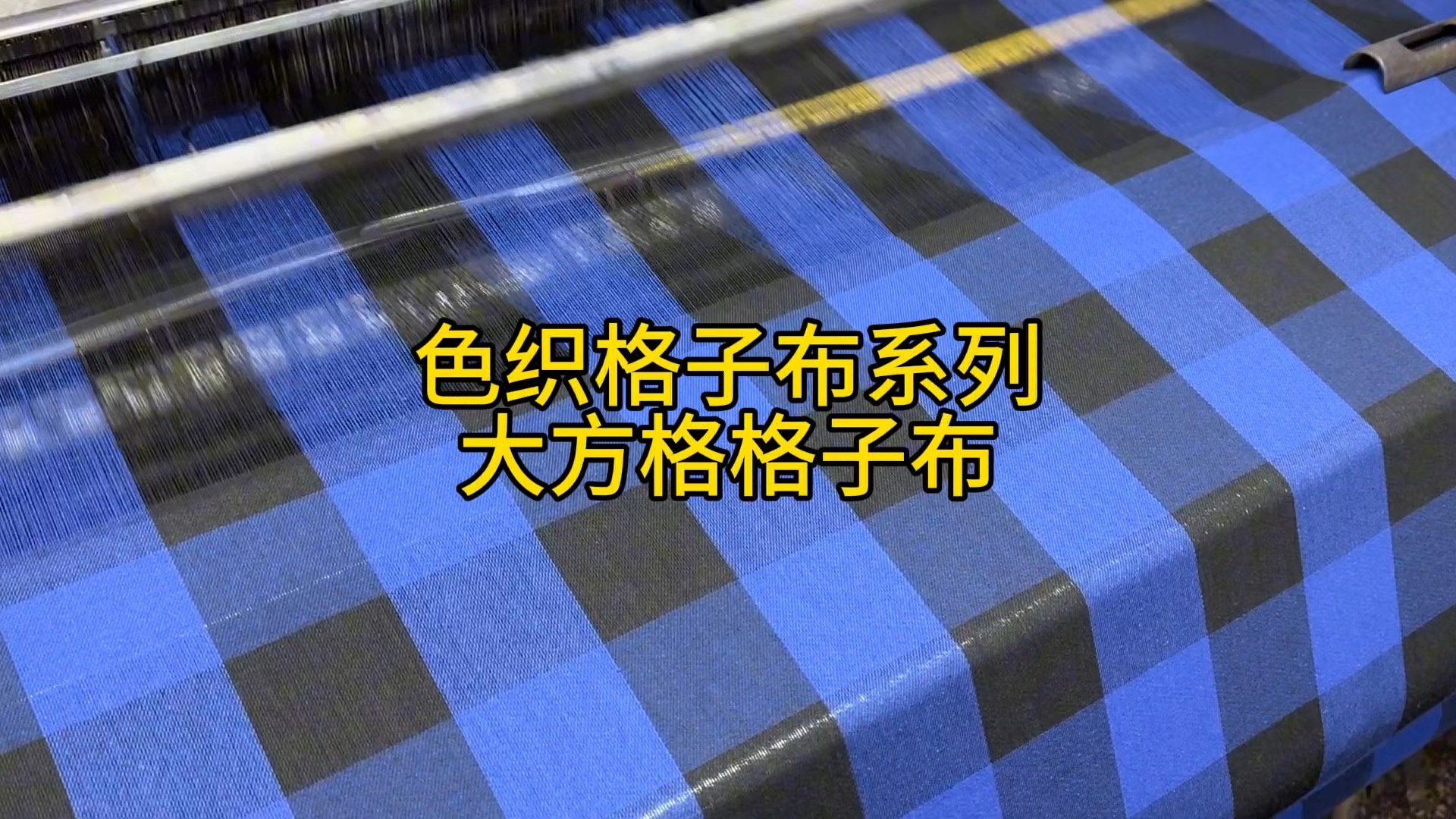 色织格子布系列大方格格子布#格子布 #色织布 #提花面料哔哩哔哩bilibili