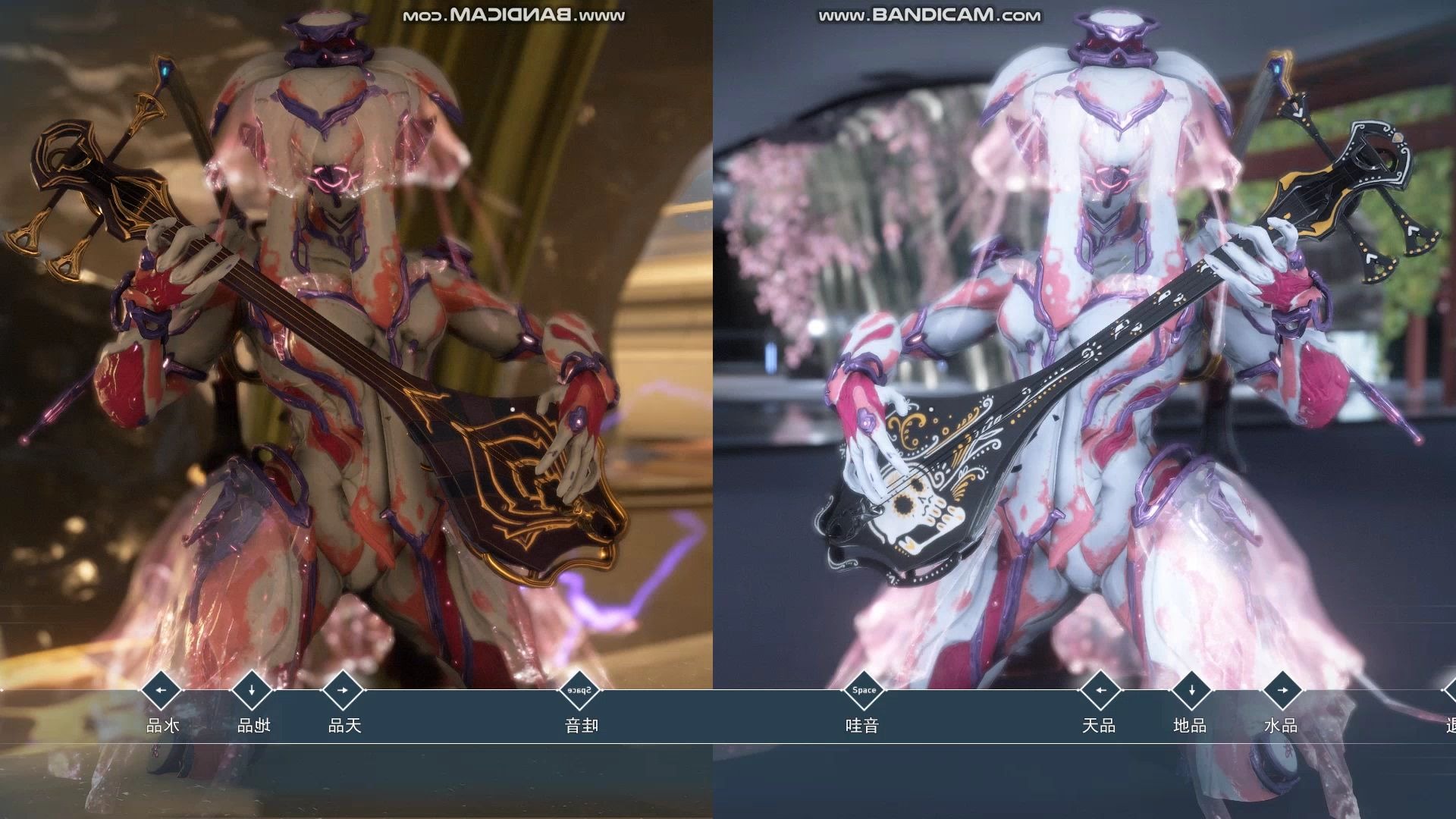 [图]warframe 三线琴/三弦琴 --- 伪物语 - 白金ディスコ