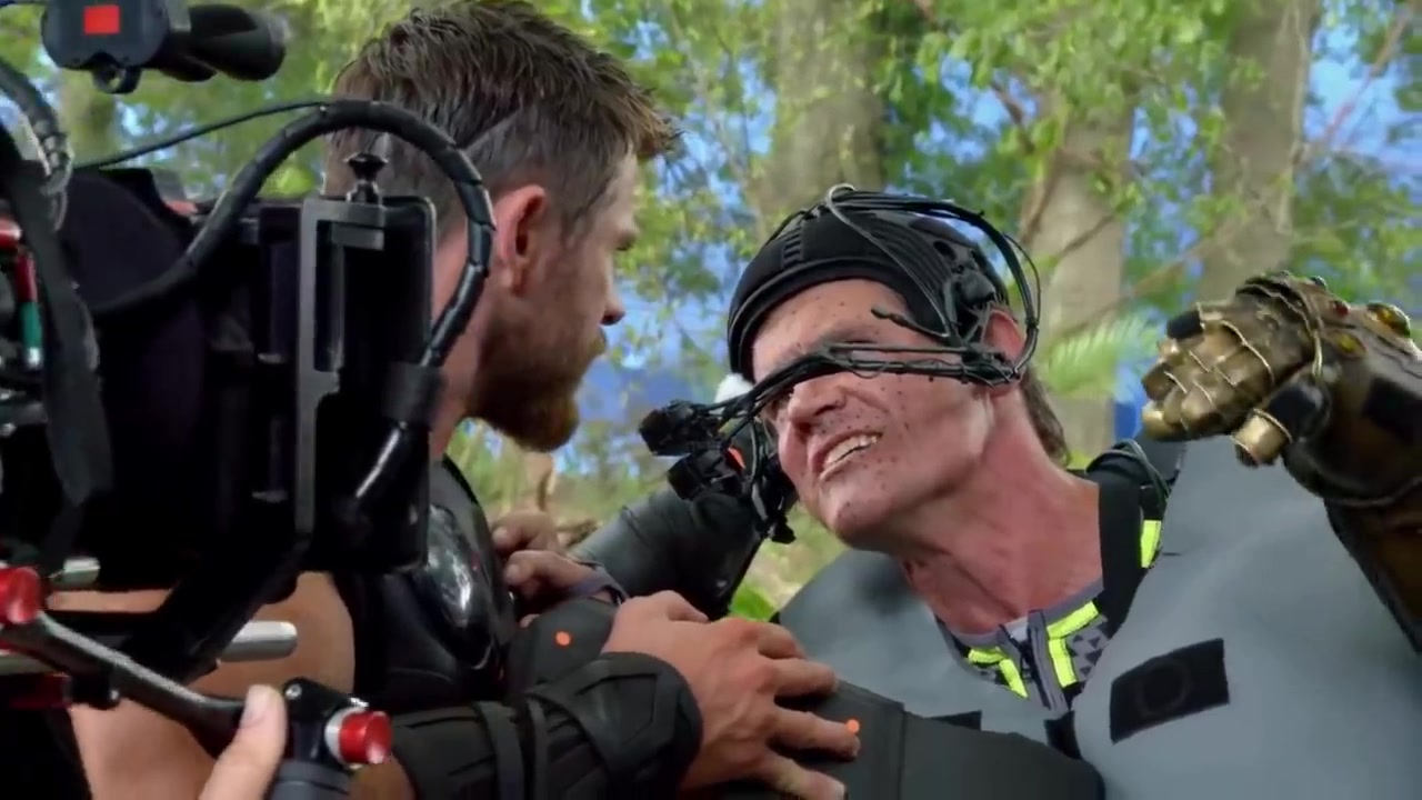 【原来幕后】灭霸 精彩动作捕捉及后期花絮_哔哩哔哩_bilibili