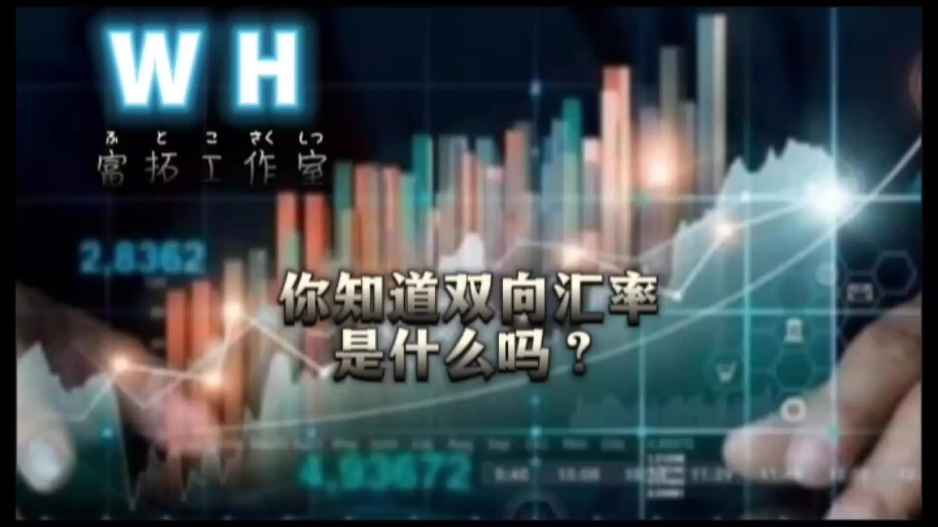 你知道双向汇率是什么吗?哔哩哔哩bilibili