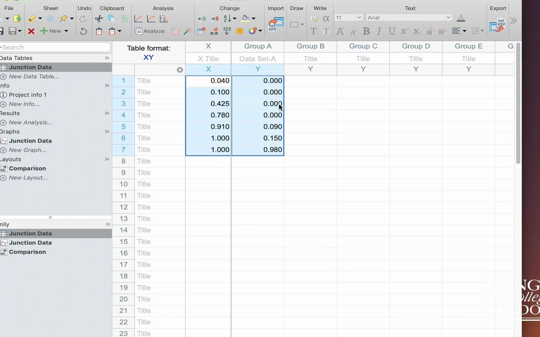 GraphPad使用教程21 Plotting compound XY data from Excel into Graphpad Prism哔哩哔哩bilibili