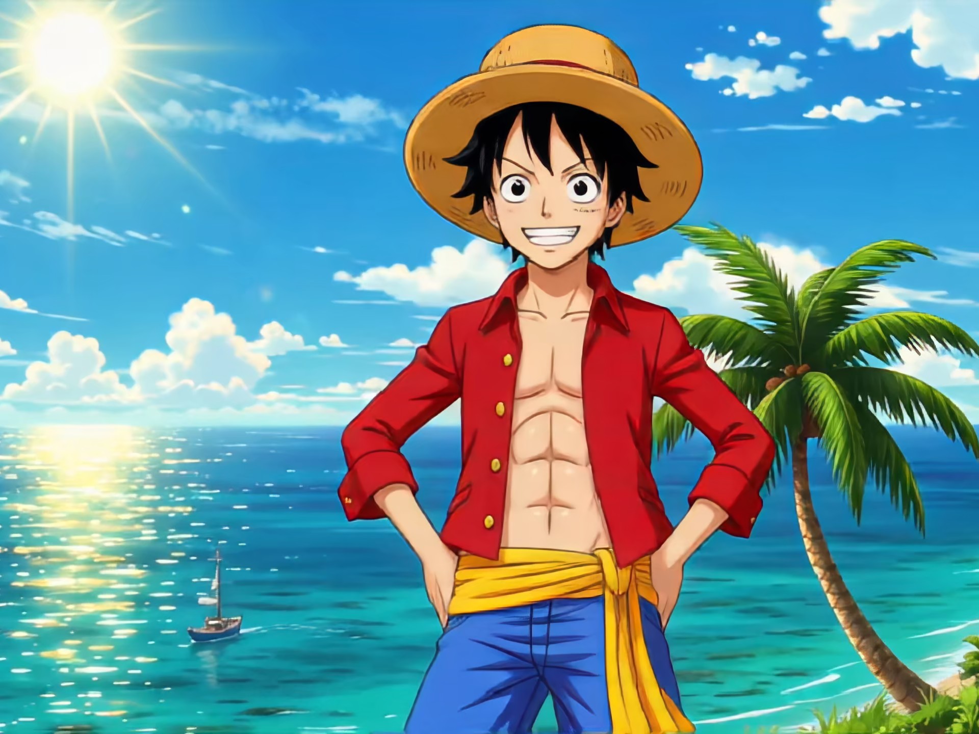 自制动画 .路飞 海贼王之舞