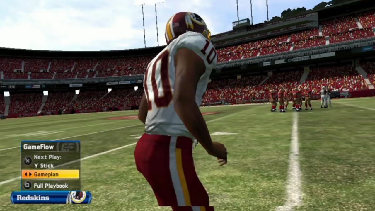 [图]【油管搬运生肉】PS Vita - 麦登橄榄球 Madden NFL 13 Gameplay - 红人（Redskins） vs 49人（49ers）