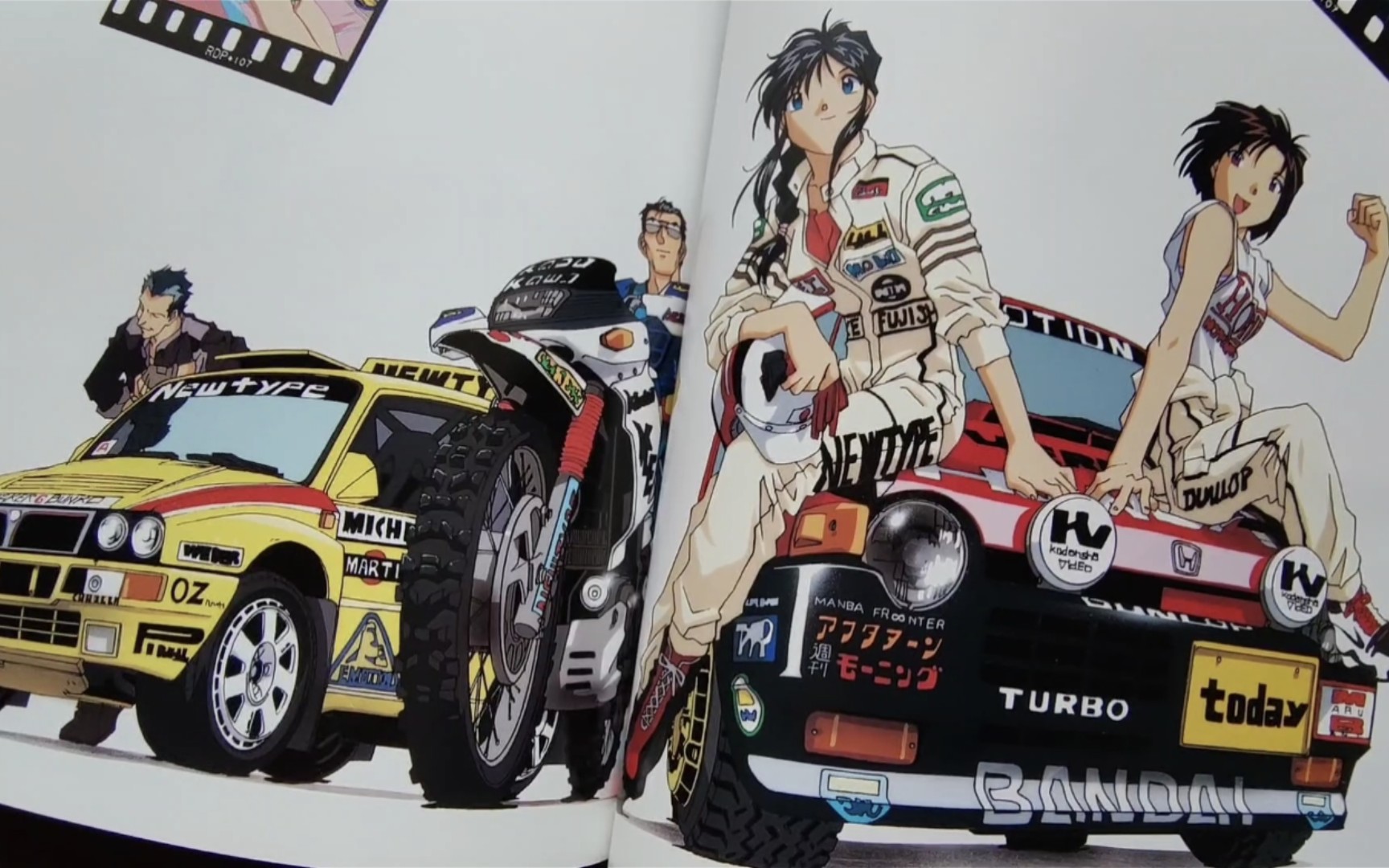 画集赏析第800期画师中岛敦子动画逮捕令插画②