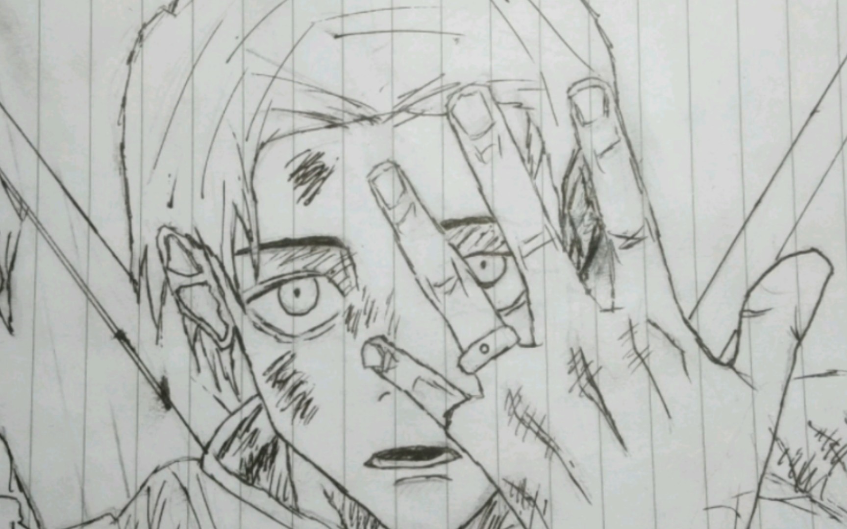 (画渣手绘)纯爱战神 乙骨忧太 低质量 还有是照着画的,没办法98